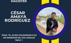 Felicitamos a nuestro nuevo Magíster 2024: César Amaya Rodríguez